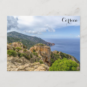 Corsica France Travel Photo Postcard