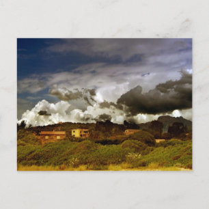 Corsica landscape postcard