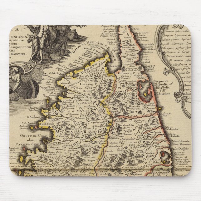 Corsica Mouse Mat (Front)