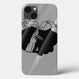 Corsica waving flag - iPhone 13 case