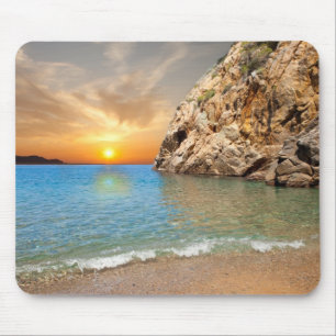 corsican landscape mouse mat