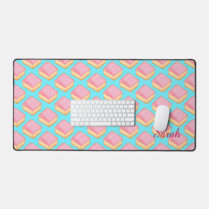 Cortadillo Mexican Pink Pan Dulce Cake Desk Mat