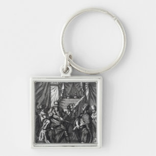Cortes and Montezuma Key Ring