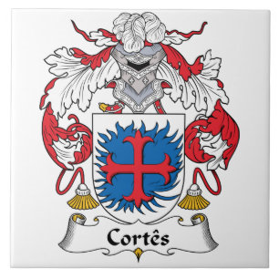 Cortes Family Crest Tile