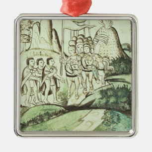 Cortes Metal Tree Decoration