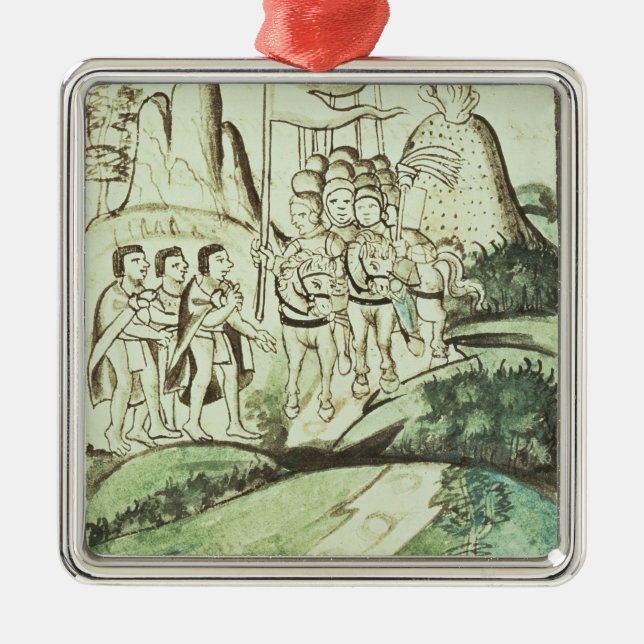 Cortes Metal Tree Decoration (Front)