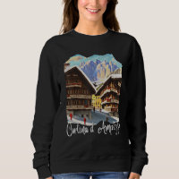 Cortina d'Ampezzo Dolomiti Painting Cortina d'Ampe