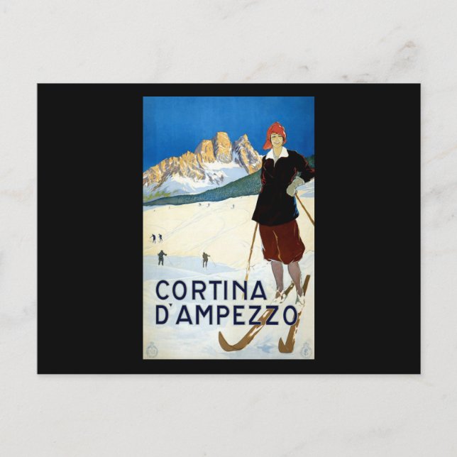 Cortina D'ampezzo Postcard (Front)