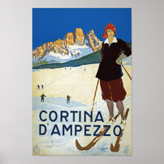 Cortina D'Amprezzo Poster