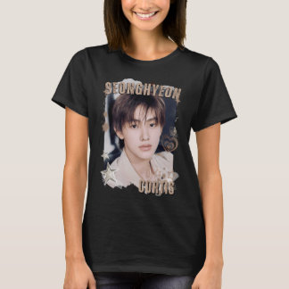 CORTISs Seonghyeon Kpop Boy Group Black and White  T-Shirt