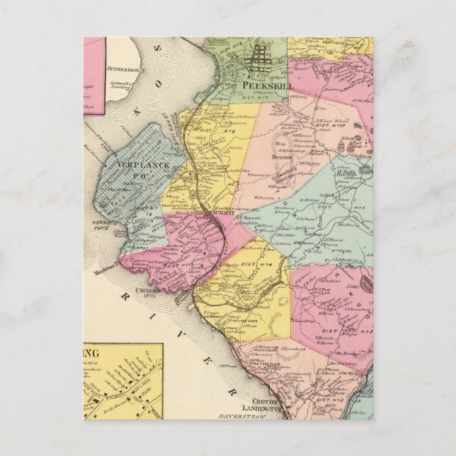 Cortlandt,Town Postcard (Front)