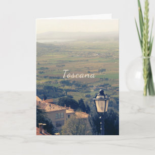 Cortona Tuscany Italy Note Card