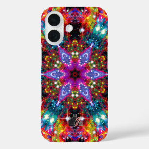 Coruscation Stellar Kaleid iPhone 16 Case