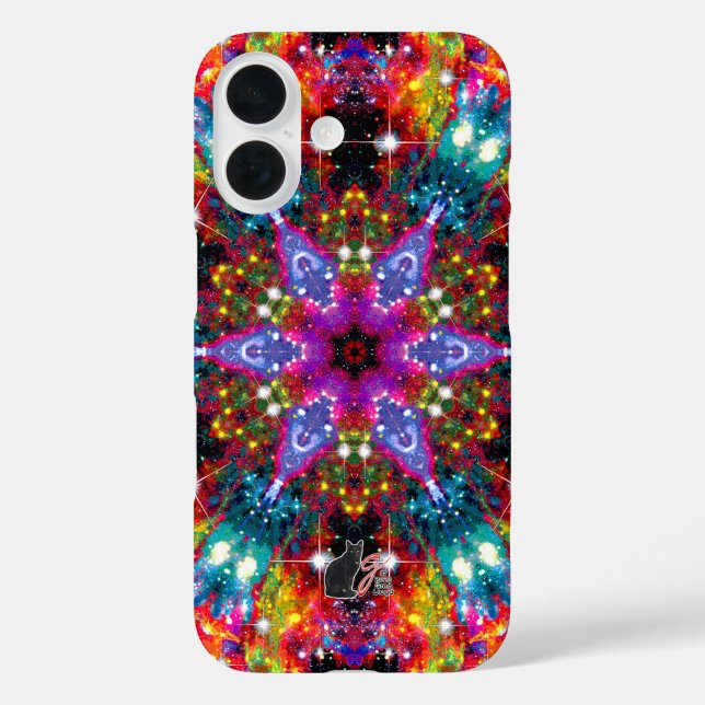 Coruscation Stellar Kaleid Case-Mate iPhone Case (Back)