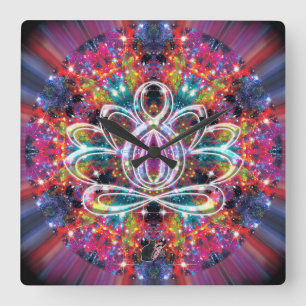 Coruscation Zen Lotus Clock