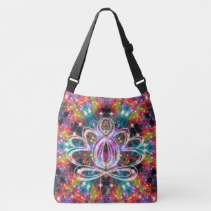 Coruscation Zen Lotus Crossbody Bag