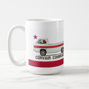 Corvair Community California Rampy Flag Coffee Mug