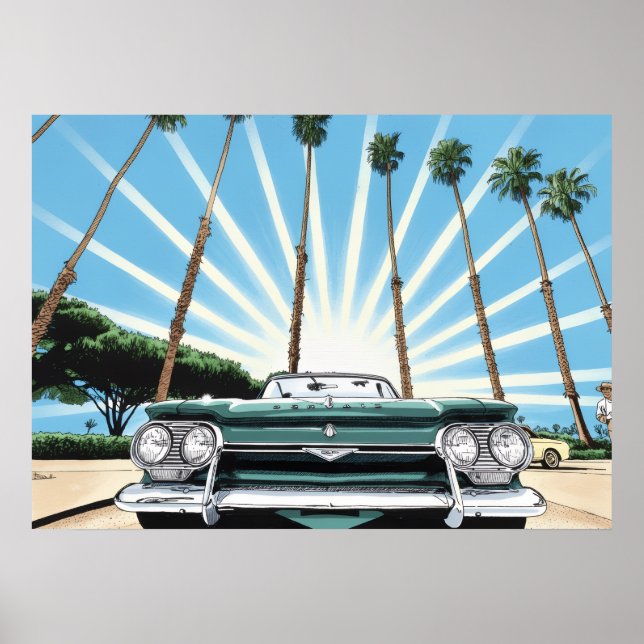 Corvair Pop Art  Poster (Front)