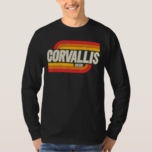 Corvallis Oregon Or City Vintage T-Shirt
