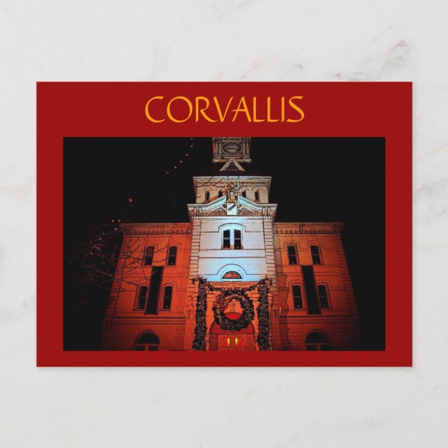 Corvallis Postcard (Front)