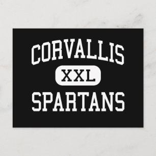 Corvallis - Spartans - High - Corvallis Oregon Postcard