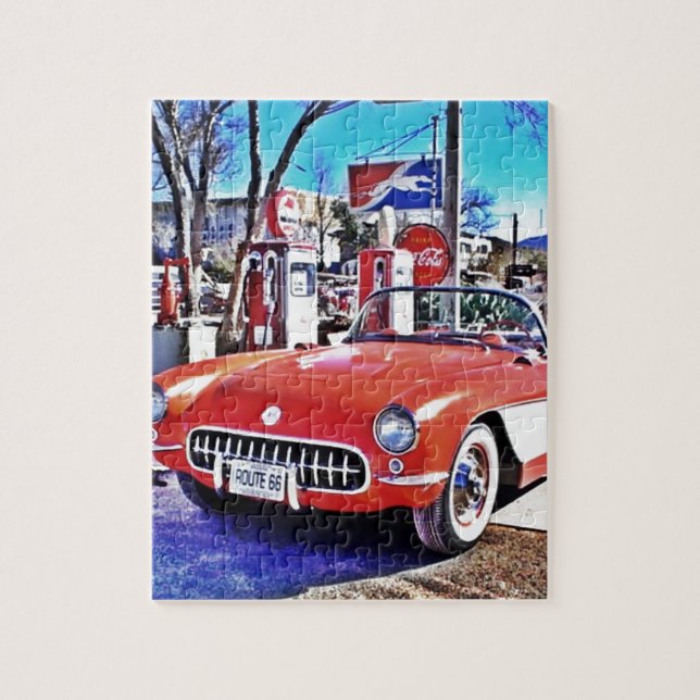 Corvette 66 jigsaw puzzle (Vertical)