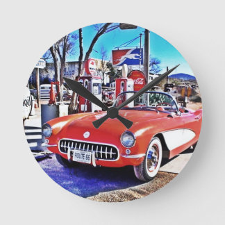 Corvette 66 round clock