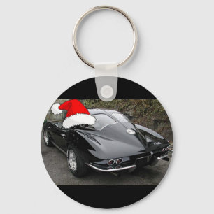 Corvette Black Split Window/Christmas Key Ring