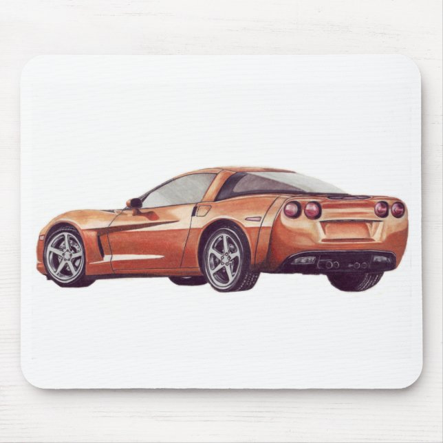 Corvette C6 Mouse Mat (Front)