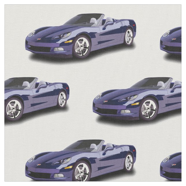 Corvette Convertible Fabric (Close Up)