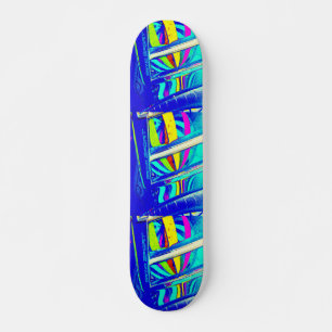 Corvette Grand Sport Beachball Reflection Skateboard