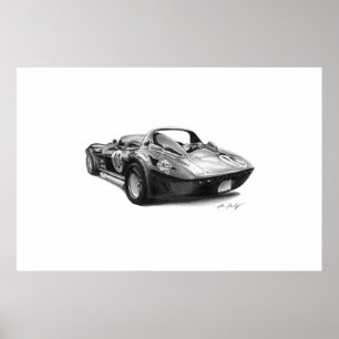 Corvette Grand Sport Poster
