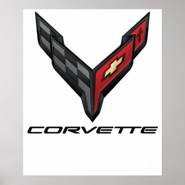 corvette logo2 poster (Front)