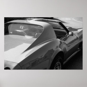 Corvette Stingray Photo Poster