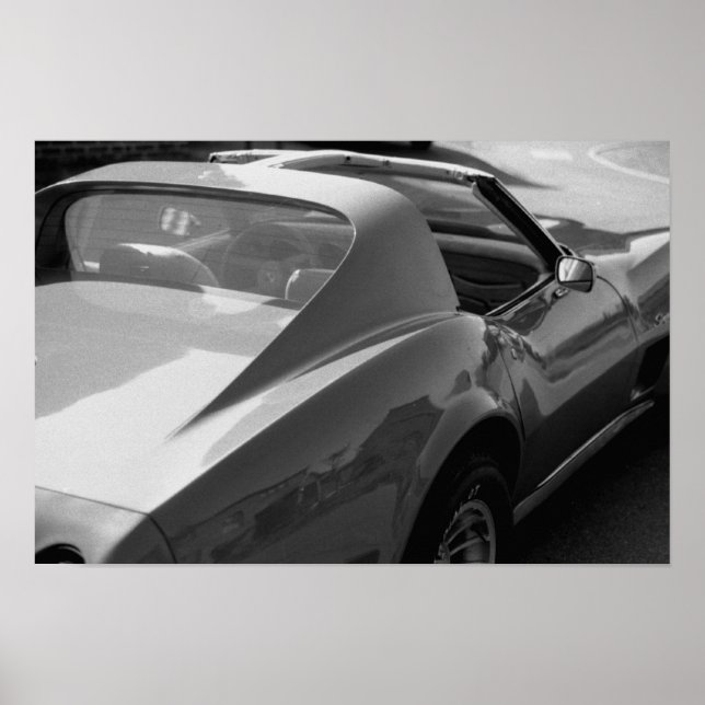Corvette Stingray Photo Poster (Front)