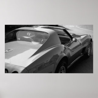 Corvette Stingray Photo Poster