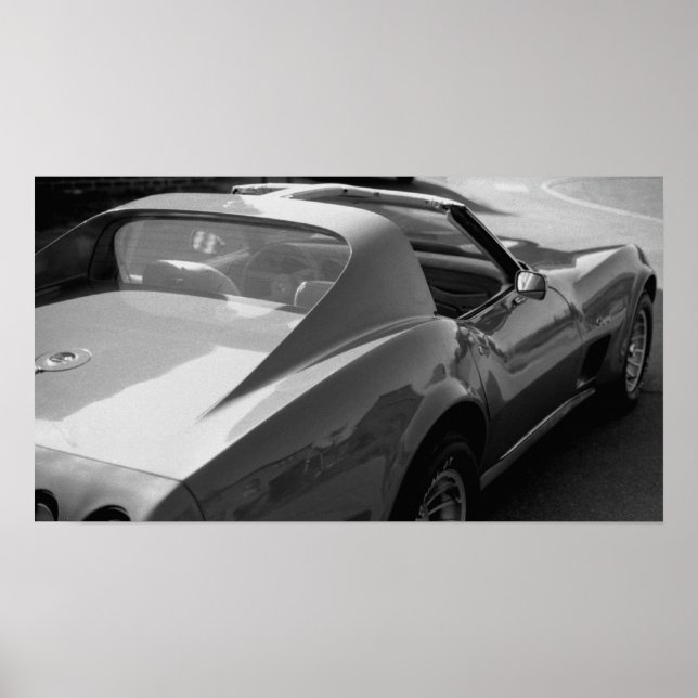 Corvette Stingray Photo Poster (Front)