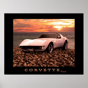 Corvette Stingray poster
