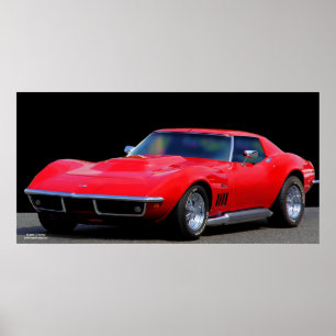 CORVETTE: THE AMERICAN SPORTS CAR POSTER