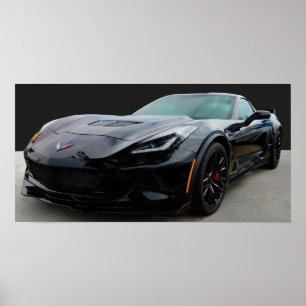 CORVETTE ZO6 2017 POSTER