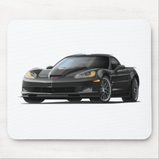 Corvette ZR1 Black Car Mouse Mat