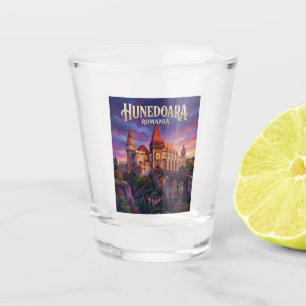 Corvin Castle Romania Shot Glass