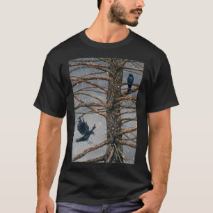Corvus Corvidae and the Cedar Clothing T-Shirt