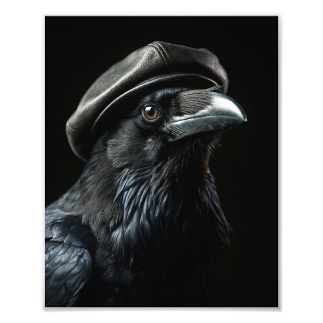 Corvus "The Oracle" Rex - Raven - Photo Print (Front)