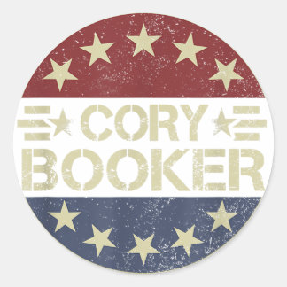 Cory Booker Filibuster New Jersey Proud Of Cory Bo Classic Round Sticker