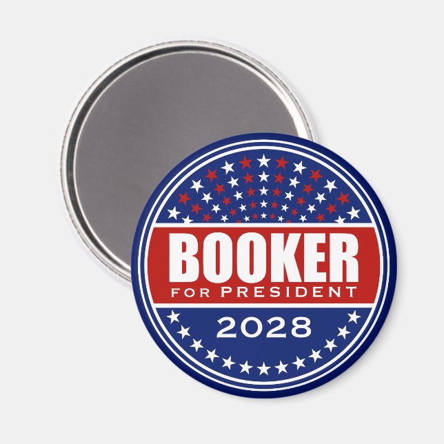 Cory Booker for President 2028 Magnet (Front/Back)
