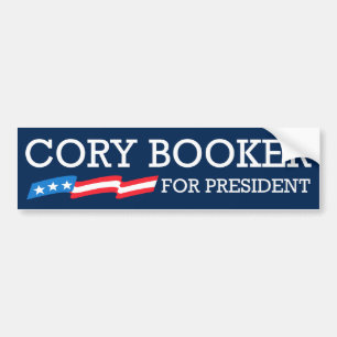 Cory Booker For President Bumper Sticker