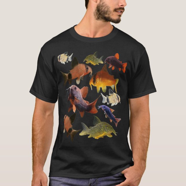 Corydoras Collage T-Shirt (Front)