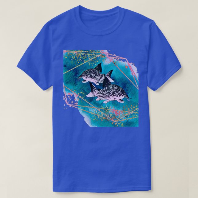 Corydoras Cory Catfish Aquarium Fish Bottom Dwelle T-Shirt (Design Front)