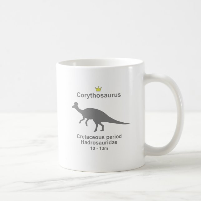 Corythosaurus g5 coffee mug (Right)